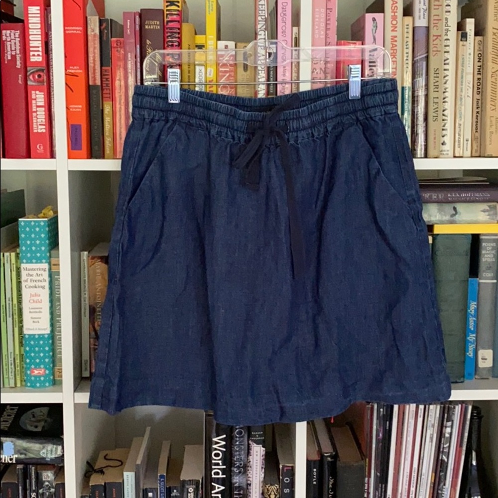 Ann Taylor Chambray Skirt